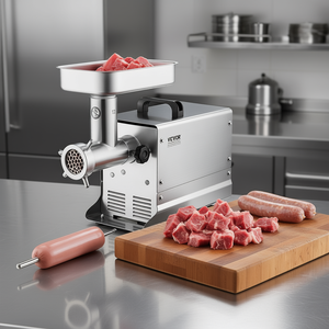 Picadora de Carne Eléctrica Vevor, 11 Libras/Minuto, Embutidora de Salchichas Comercial, Picadora de Carne - Product Image 2