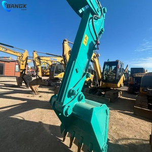 Escavatore Mini Kobelco Sk75 Usato, Attrezzatura Pesante per Costruzioni in Buone Condizioni, Video Ispezione Meccanica per Test - Product Image 5