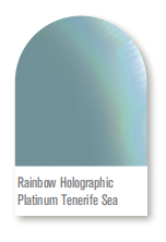 rainbow holo platinum tenerife sea