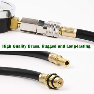 Juego de probador de compresión de fugas de cilindro, con adaptadores para manómetro de motor, precio de fábrica, 8 Uds. - Product Image 5