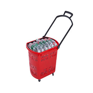 Cesto della spesa del supermercato Guichang carrello carrello <span class=keywords><strong>con</strong></span> <span class=keywords><strong>ruote</strong></span> - Product Image 2