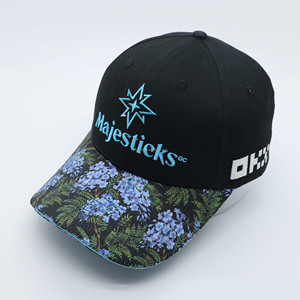 Your Own Design Oxford Dot Pattern Outdoor Baseball Cap Sporty 100% Cotton 6-Panel Unisex with Embroidery Logo - Product Image 2