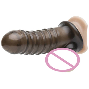 <span class=keywords><strong>Condones</strong></span> <span class=keywords><strong>de</strong></span> extensión <span class=keywords><strong>de</strong></span> pene texturizados, funda <span class=keywords><strong>de</strong></span> silicona negra transparente para pene, juguetes <span class=keywords><strong>de</strong></span> inserción para agrandamiento, funda para pene, anillo para pene para hombres - Product Image 1