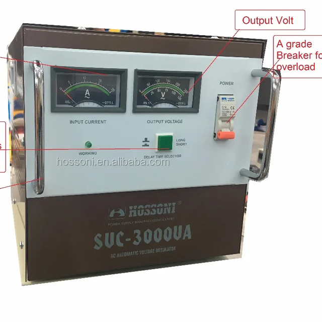 Famous Brand ,High Quality ,Voltage Stabilizer, SVC-3000VA, Wide Range 90V-240V,Stable 110V/220V