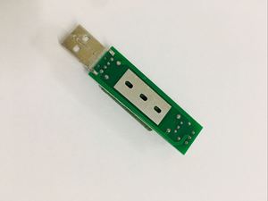 ตัวต้านทานโหลดกระแสไฟฟ้าแบบดิจิตอลขนาดเล็กพอร์ต USB 2A/1A พร้อมสวิตช์1A ไฟ <span class=keywords><strong>LED</strong></span> สีเขียว/2A - Product Image 5