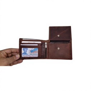 Portefeuille Homme en Cuir Véritable de Qualité Supérieure, Étanche, Brodé, à Lettres Ouvertes, pour Cartes ATM et Billets – BS INTERNATIONAL - Product Image 4