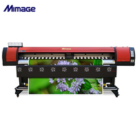 Máquina Impresora Plotter Mimage de Gran Formato Ecosolvente de Fábrica de 1.8m/6ft/70 Pulgadas