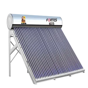 100L 200L 300L家庭用または商業用の非加圧太陽熱温水器システム