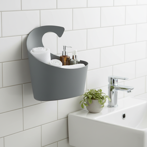 Panier de rangement Spirella « Sydney Wall basket » en polypropylène gris, 30,5 x 27,5 x 10 cm - Product Image 3
