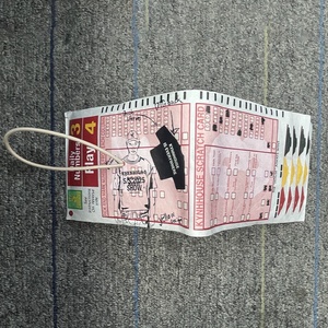 Boshiho tùy chỉnh Bifold ngắn tiền in Ví da chính hãng thiết kế mới in khác nhau hóa đơn Ví thẻ tín dụng đô la Ví - Product Image 3