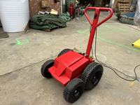 SHINEWELL Chariot électrique métallique personnalisé pour enrouleur de machine, idéal pour structures gonflables commerciales