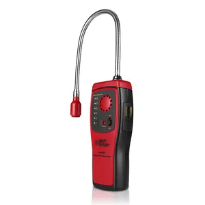 Detector de Gas Combustible, Analizador de gas natural, puerto, localizador de fugas de gas natural, medidor de medición, alarma de luz de sonido AS8800L