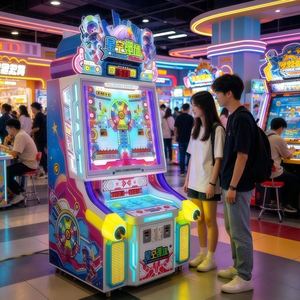 Máquina de Pinball Interactiva para Dos Jugadores con Forma de Estrella, Operada con Monedas, Juego de Lotería, Equipo de Entretenimiento para Salas de Juegos - Product Image 4