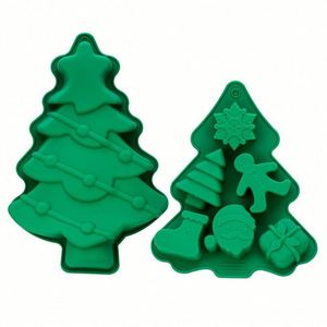 Nouveau moule en silicone pour aromathérapie en forme d'homme en pain d'épices, moule à bougie DIY, fournitures pour la fabrication de cadeaux de Noël - Product Image 1
