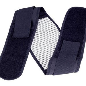 Lumbar Support Belt Breathable Adjustable Waist Support For Back Pain Relief Adult <b>Wrap</b> Around <b>Black</b> YL 67 - Product Image 3