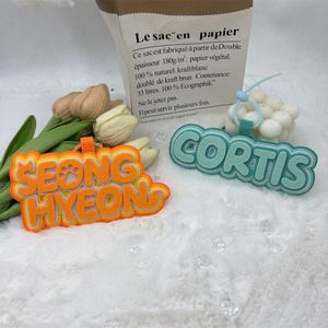 KPOP CORTIS Étiquette nominative créative en tissu non-tissé, pendentif <span class=keywords><strong>Martin</strong></span> James Juhoon Seonghyeon Keonho, accessoires de sac, décoration, cadeau pour fans - Product Image 3