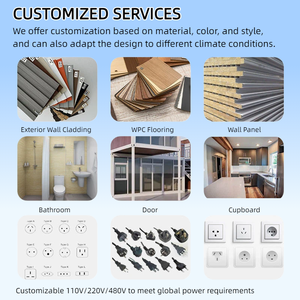 <span class=keywords><strong>Casa</strong></span> Contenedor Plegable Moderna <span class=keywords><strong>de</strong></span> 20 pies, Ensamblaje Rápido, Vivienda Modular Prefabricada, <span class=keywords><strong>Casa</strong></span> Portátil <span class=keywords><strong>en</strong></span> Paquete Plano, <span class=keywords><strong>Casa</strong></span> Prefab - Product Image 4