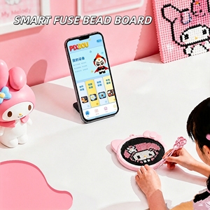 PIXDOU Smart Fuse Bead <b>Board</b> Pink Cat Shape LED <b>Light</b> Guide For DIY Bead Art Crafting With Colorful Beads - Product Image 6