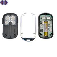 Télécommande universelle pour porte de garage 433 MHz, boîtier métallique étanche, télécommande de verrouillage