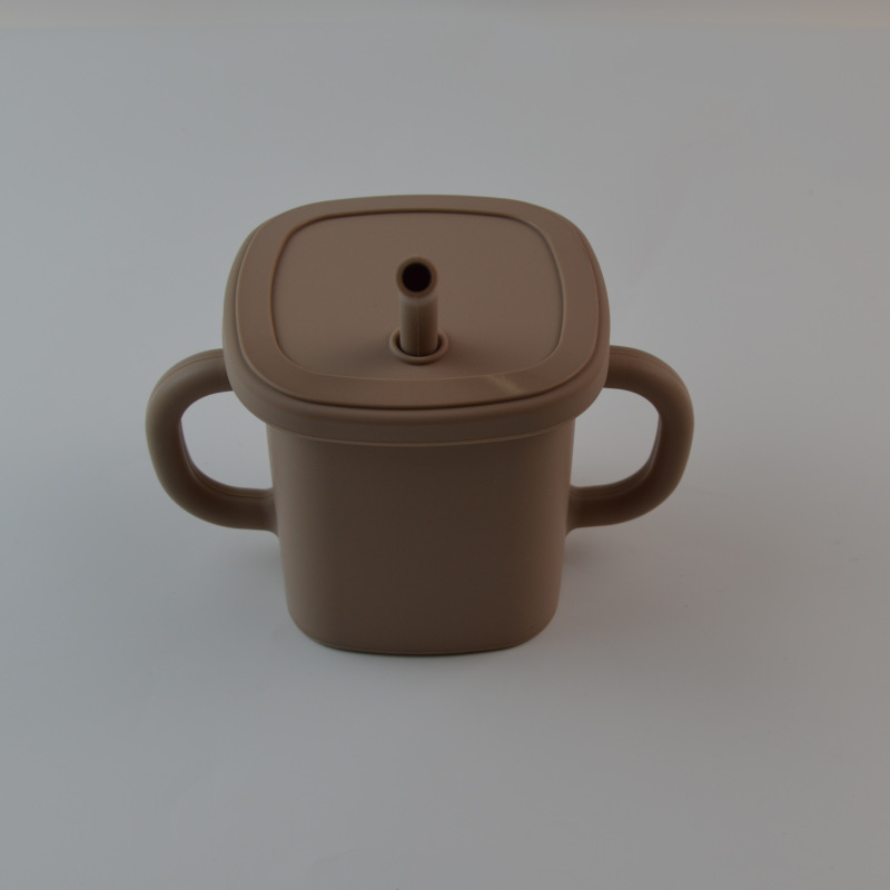 Sippy cup dark brown