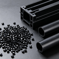 Granulés de plastique PVC, résine vierge en granulés pour les raccords de tuyauterie, les profilés, les revêtements de sol et la fabrication de produits en plastique