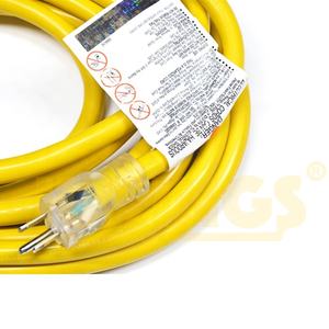 25ft Power Retract able 10/3 Elektrische Verlängerung kabel für den Außenbereich 15A 125V Hochleistungs-wasserdichtes PC-Material Kupfer - Product Image 3