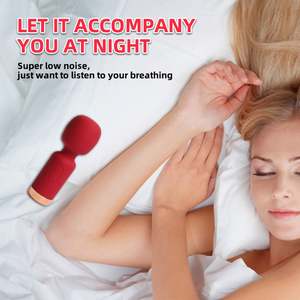 الأكثر مبيعًا عصا صغيرة للقبلة الجنية قابلة لإعادة الشحن مدلك 10 تردد البظر تحفيز هزاز سيليكون + ABS منتجات جنسية - Product Image 4