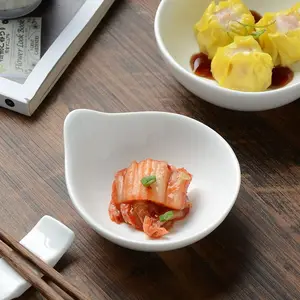 Commercieel Restaurant Melamine Kleine Ronde Vorm Saus Smaakkom Hete Pot Kruiden Dipping Bowl