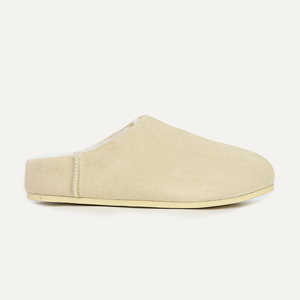 Zapatilla de piel con forro de piel de oveja personalizada para mujer - Product Image 5