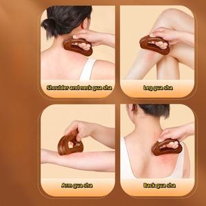 Papan Pijat Gua Sha Kayu Beech Grosir, Alat Pengikis Kayu Alami untuk Terapi Meridian Leher, Punggung & Tubuh - Product Image 4