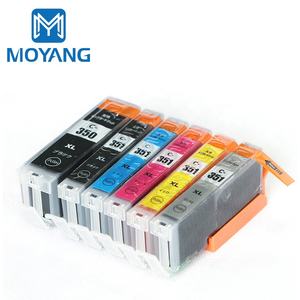 MoYang Compatible Pour CANON PGI-<span class=keywords><strong>350</strong></span> CLI-<span class=keywords><strong>351</strong></span> <span class=keywords><strong>cartouche</strong></span> D'encre PIXMA MG5430/MG6530/ MG5530/IX6830/IP7230/MX723/MX923/MG6330 Imprimante - Product Image 1