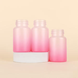 Botella Redonda de Plástico PET de Alta Calidad con Gradual Cambio de Color Rosa, con Tapas de Rosca, 150 ml, Novedad 2026 - Product Image 5