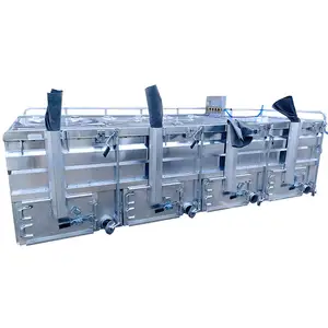 Proveedor de tanques de transporte de peces vivos personalizados de aleación de aluminio de granja comercial Transporte especial