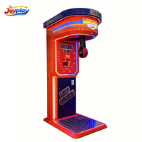 Joyplay Machine de boxe commerciale, machine de jeu de boxe à monnayeur, équipement de test de force de boxe, machine d'arcade de boxe