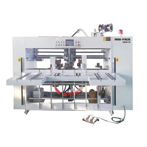 Nhà Sản Xuất Tốt Nhất Đôi Miếng <span class=keywords><strong>Servo</strong></span> Hộp Carton Bán Tự Động Khâu Máy Khâu - Product Image 2