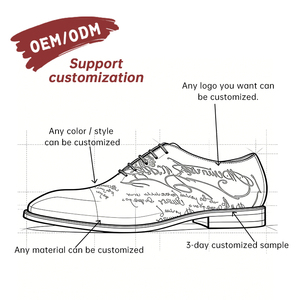 OEM Custom Designer Fashion Footwear Luxury Autumn Party Wedding Lace-up Comfort Breathable Waterproof Solid Laser Letters - Product Image 3