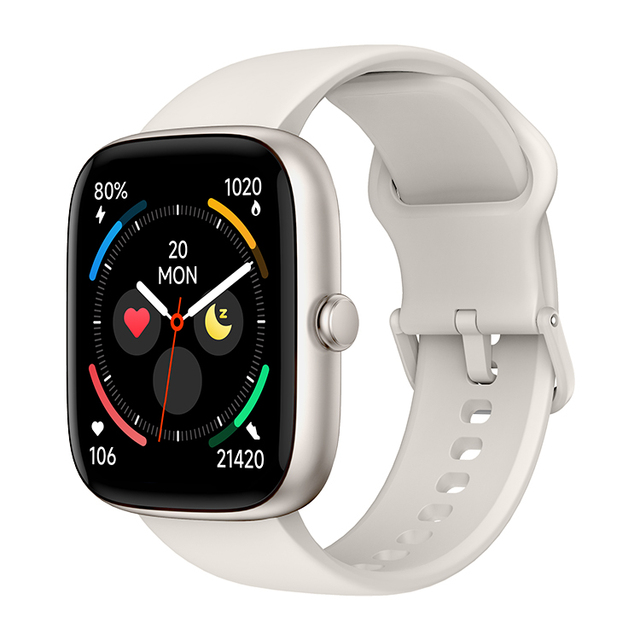 IDW29 Smart Watch With Gesture Control 1.83 Inch Full Touch Screen IP67 Waterproof Heart Rate Monitor Sleep Tracker for Unisex