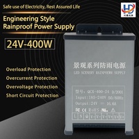 Alimentation électrique à découpage haute puissance 12V 33,3 Ampères, étanche, fabriquée en Chine, 400W, entrée AC 220V