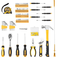 Juego de Herramientas Multiusos para el Hogar, Kit Básico de Herramientas para Reparaciones en Casa, Garaje y Auto