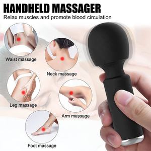 Tongkat Pijat Pribadi Getar 10 Mode yang Kuat 4.7\" Tongkat Tubuh Mini Fleksibel Elektrik untuk Wanita - Product Image 2