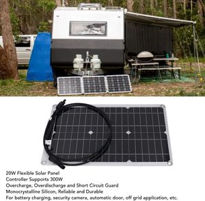 Panel Solar Monocristalino Flexible ALECTER APH-P113 de Alta Eficiencia (21.5%), 20W, 18V, Ligero, para Baterías de 12V, Caravanas, Embarcaciones, con 12 Meses de Garantía - Product Image 2