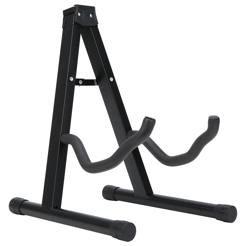 Foldable A-Type Floor Style Guitar Stand Universal for Ukulele and Other Musical Instruments Accessory