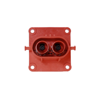 Connecteur femelle SBS50 EV HVIL 2 broches 200A 1000V IP67 70mm Prise haute tension Boîtier ignifuge Certifié CE ROHS