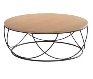 Yeni tasarım yemek masası mutfak oturma odası mobilya Metal bacaklar ile Modern sehpa