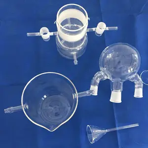Quartz Glass Laboratory Special Distillation Water Bottle Purification Device Quartz Beaker Funnel