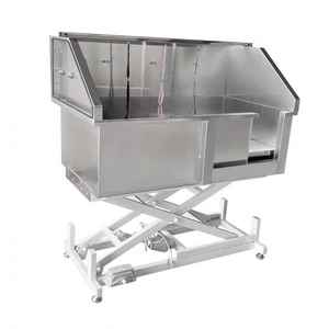 Bañera de Spa plegable de acero inoxidable 304 de fábrica, baño impermeable para el cuidado de mascotas para perros, gatos, cepillo de limpieza para mascotas, productos de baño - Product Image 1