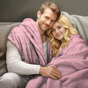 Manta de Sherpa Jacquard 3D Reciclada, Venta al Por Mayor, Etiqueta Privada Personalizada, Cubrecama Suave y Cálido, GRS - Product Image 3