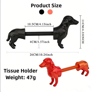 Porta Fazzoletti 3D a Forma di Cane di Alta Qualità, Ornamento in PLA, Portaoggetti per Casa, Bagno e <span class=keywords><strong>Cucina</strong></span> - Product Image 3