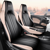 Nouvelle Conception 2026 – Housse de Siège Auto Intégrale en Cuir Nappa pour BYD Seagull – Protection Toutes Saisons