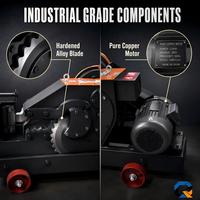 Machine à couper les barres d'armature électrique robuste GQ40 avec moteur, garantie 1 an, pour la découpe de barres et de tiges en acier de construction